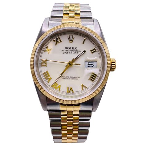 rolex oyster two tone womens|two tone Rolex for sale.